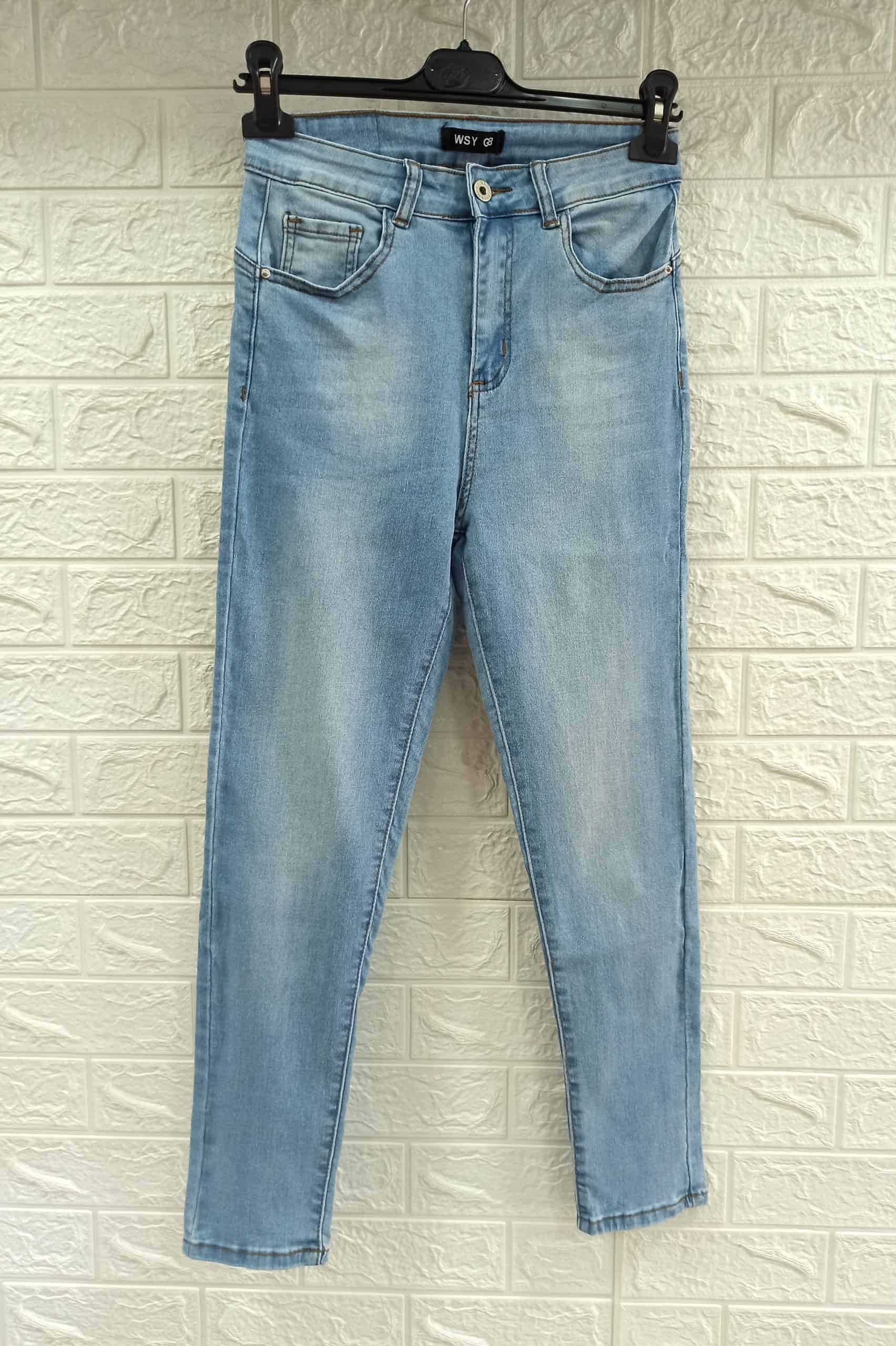 Calças Push Up Denim Light
