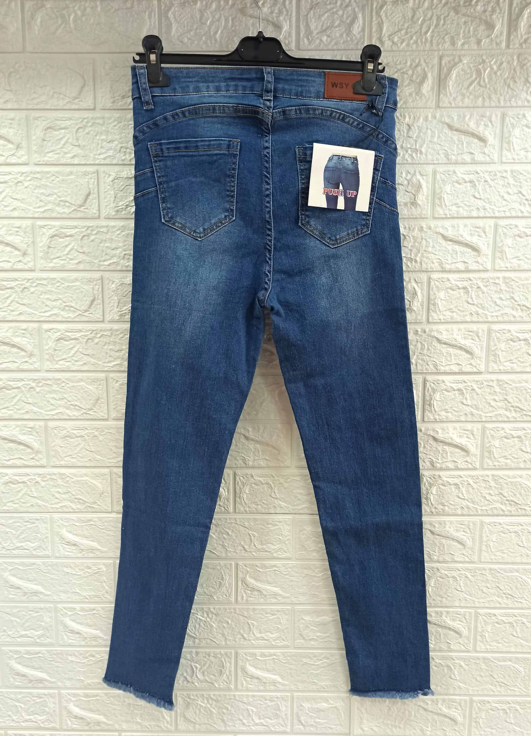 Calça Push Up Denim Raw - Image 2